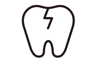 口の外傷・骨折アイコン